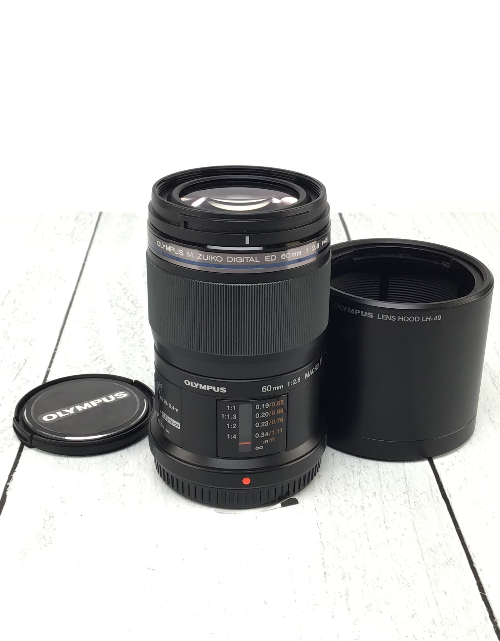 OLYMPUS Olympus M. Zuiko 60mm f2.8 Macro Lens Used Good