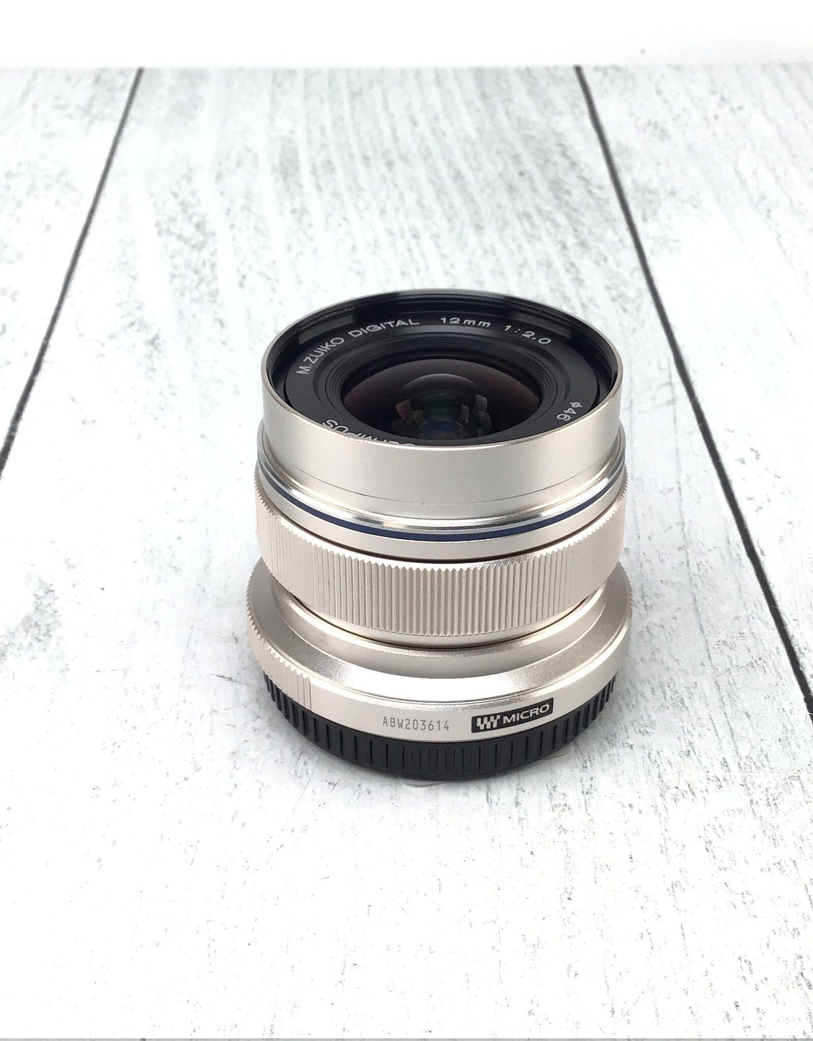 OLYMPUS Olympus M. Zuiko 12mm f2 Lens Used Good
