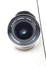OLYMPUS Olympus M. Zuiko 12mm f2 Lens Used Good