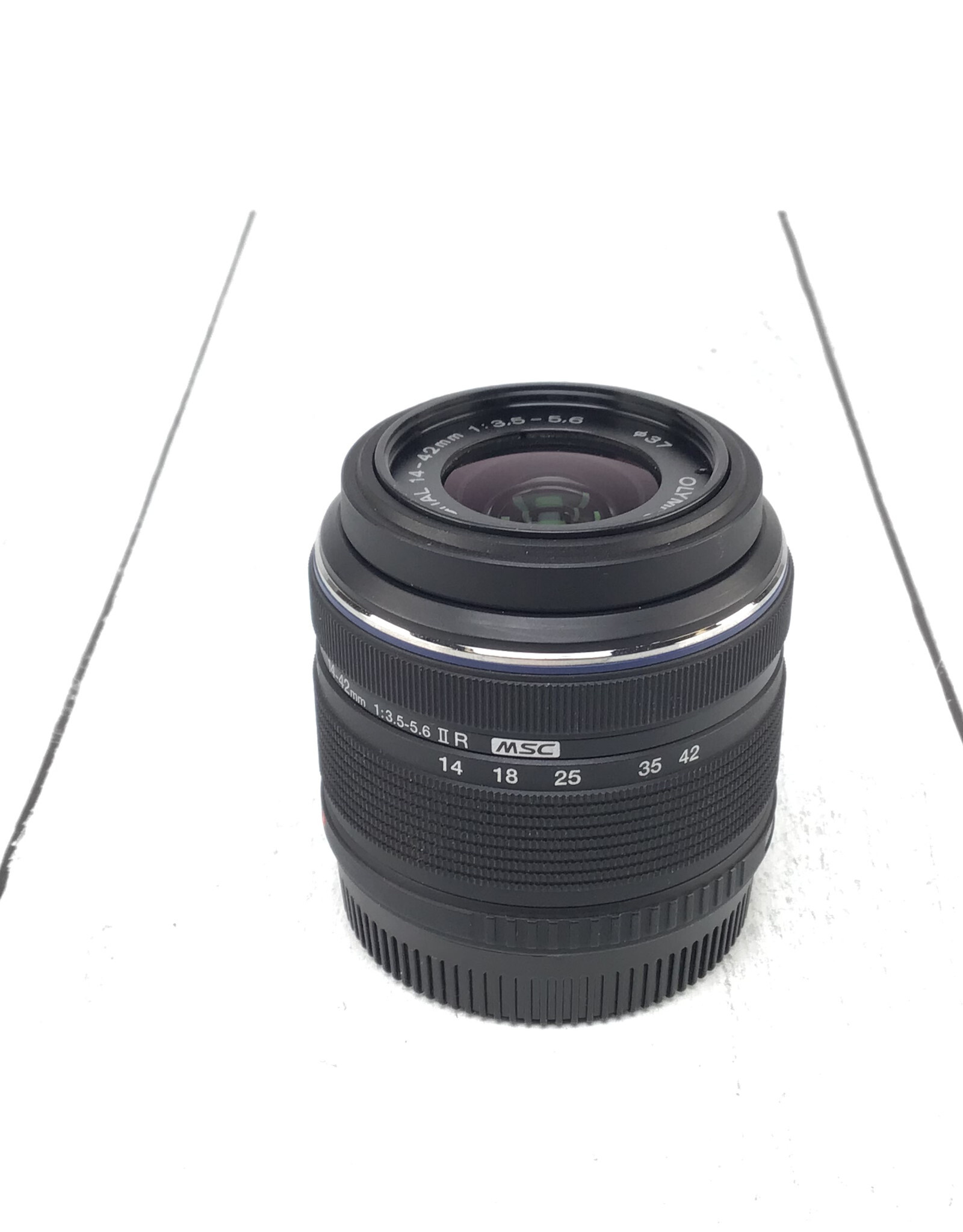 OLYMPUS Olympus M. Zuiko 14-42mm f3.5-5.6 II R Lens Used Good