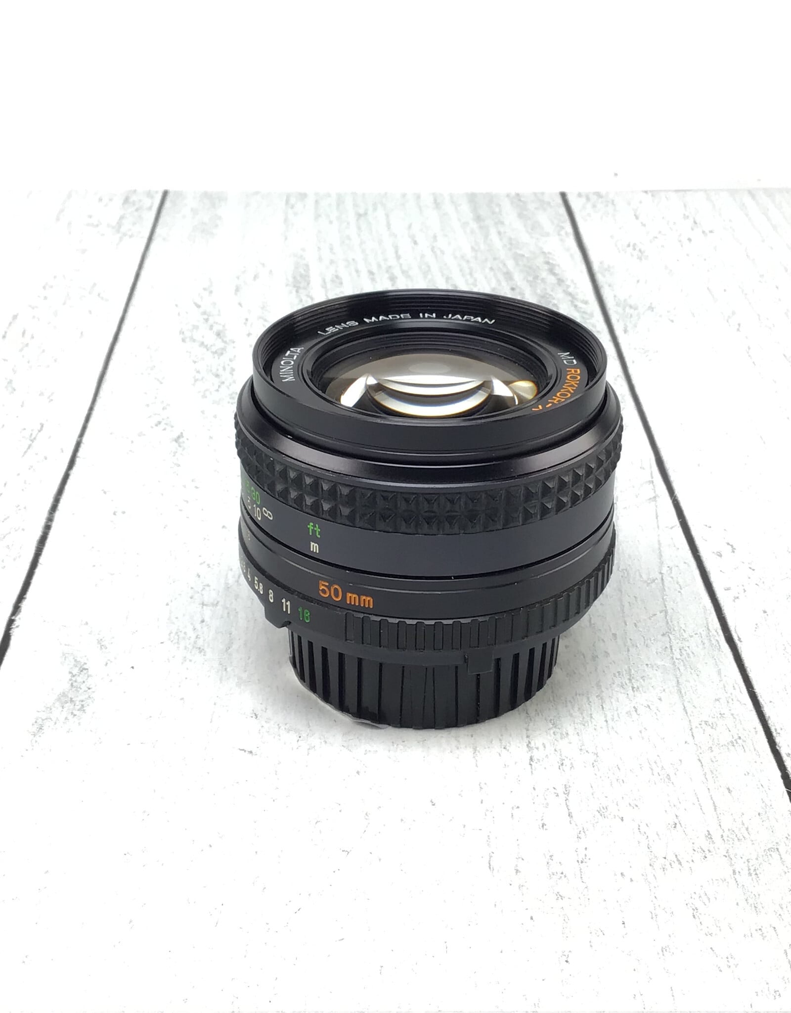 Minolta Minolta MD Rokkor-X 50mm f1.4 Lens Used Good