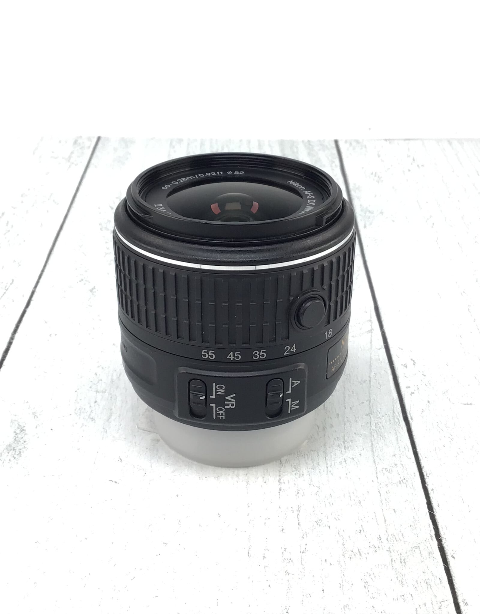 NIKON Nikon AF-S 18-55mm f3.5-5.6 DX VR II Lens Used Good
