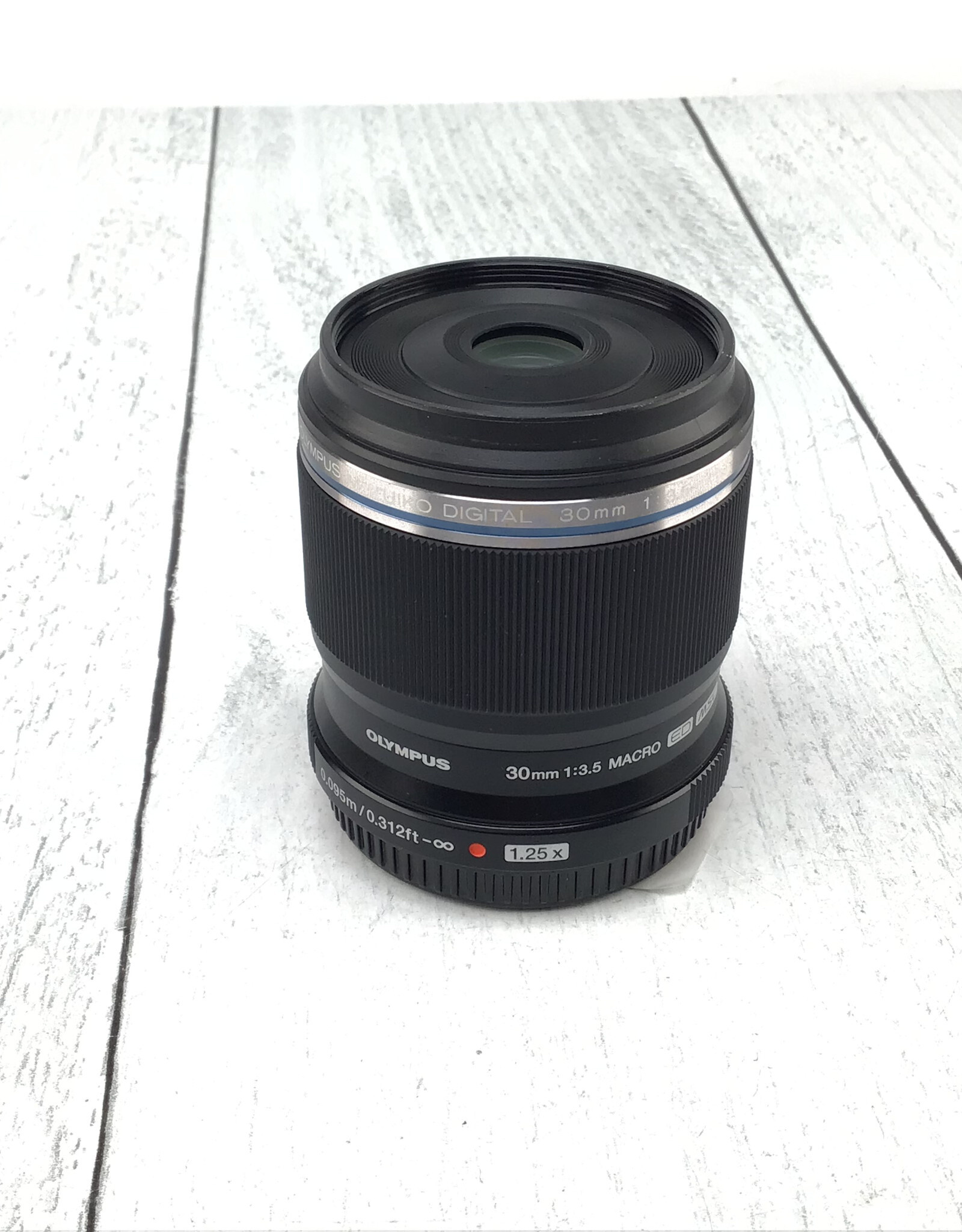 OLYMPUS Olympus M. Zuiko 30mm f3.5 Macro Lens Used Good