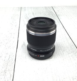 OLYMPUS Olympus M. Zuiko 30mm f3.5 Macro Lens Used Good