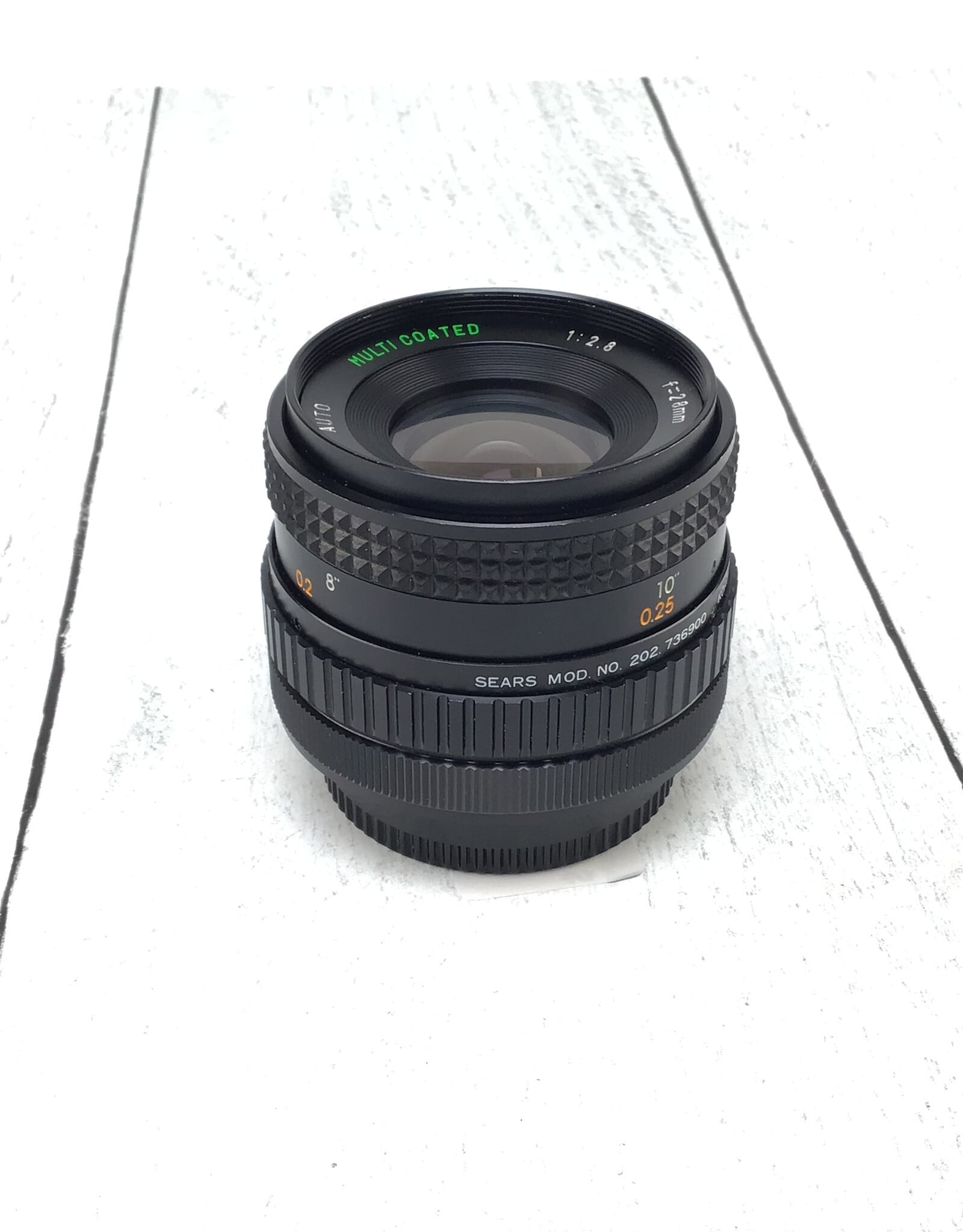 sears Sears Canon FD 28mm f2.8 MC Lens Used Good