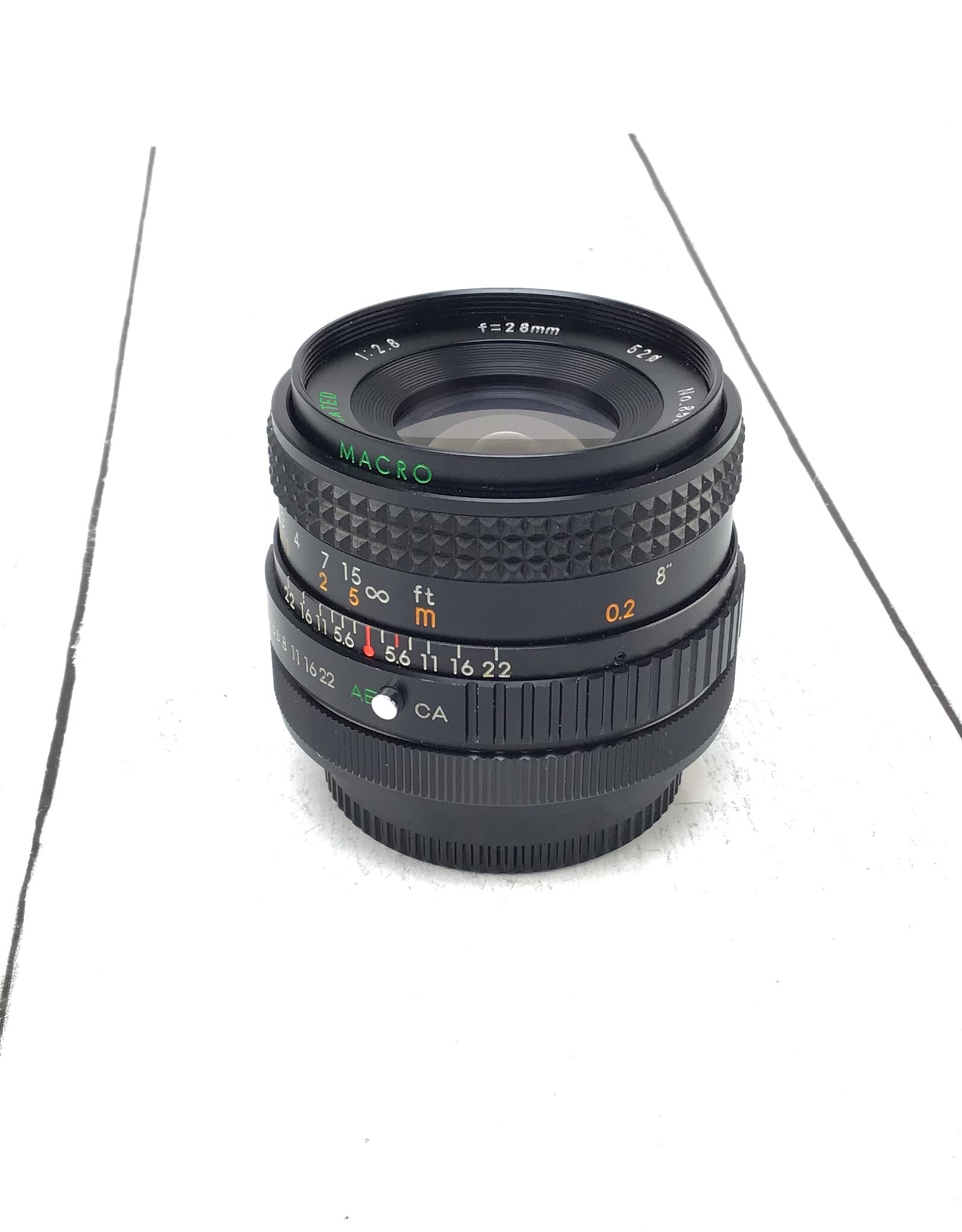 sears Sears Canon FD 28mm f2.8 MC Lens Used Good