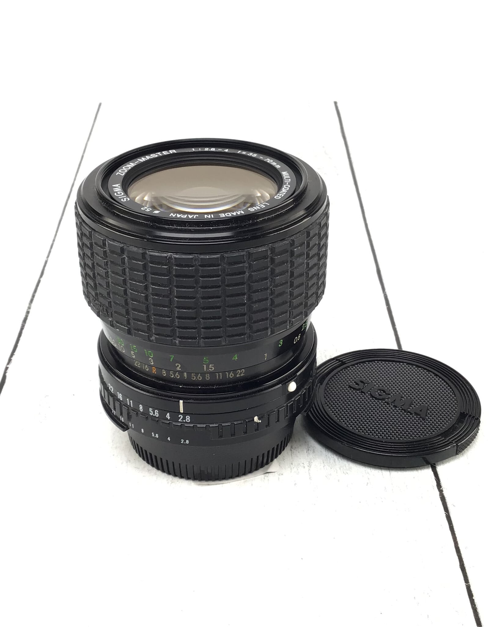 SIGMA Sigma Zoom-Master 35-70mm f2.8-4 F Mount  Lens Used Good