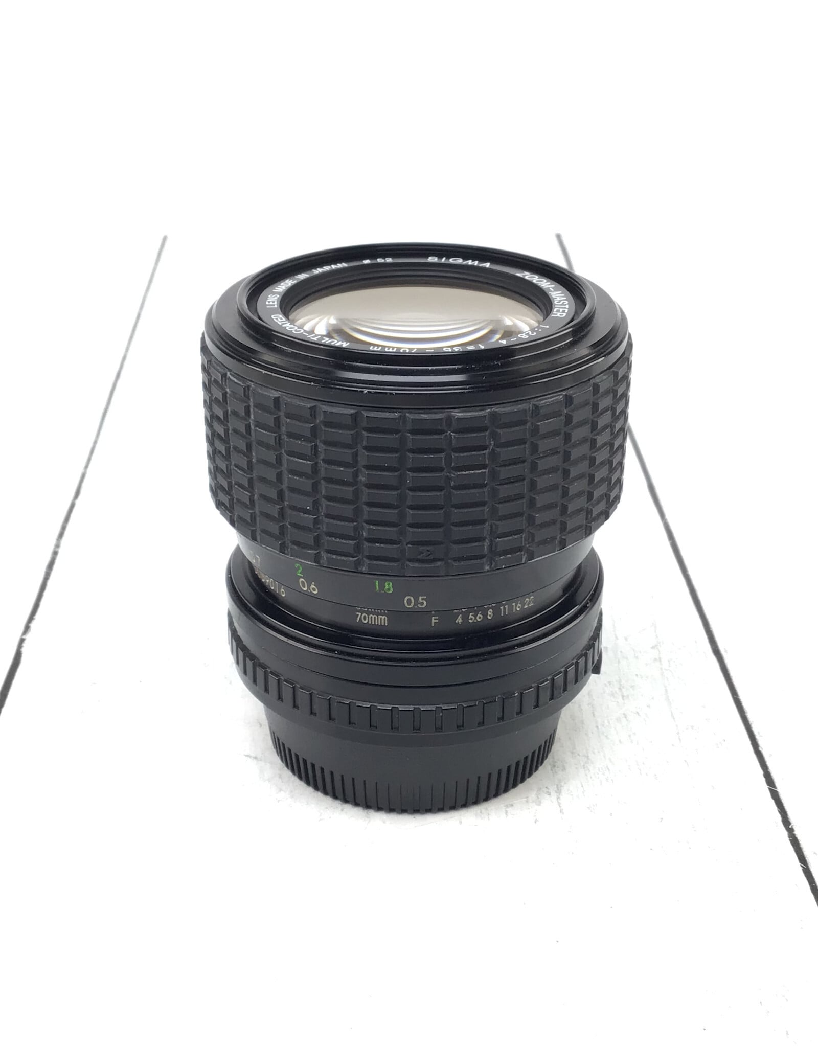SIGMA Sigma Zoom-Master 35-70mm f2.8-4 F Mount  Lens Used Good