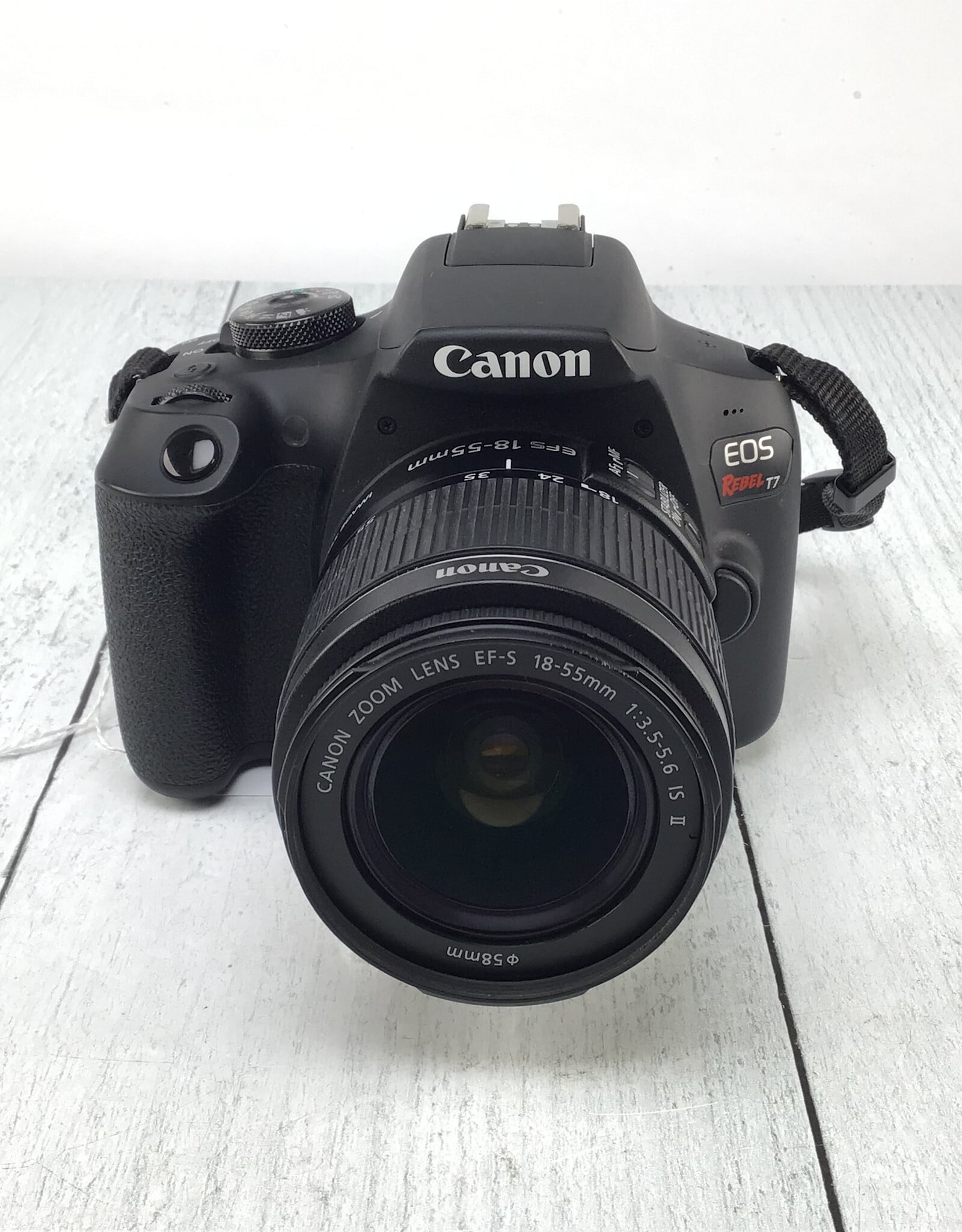 CANON Canon Rebel T7 w/18-55mm Camera Used Good