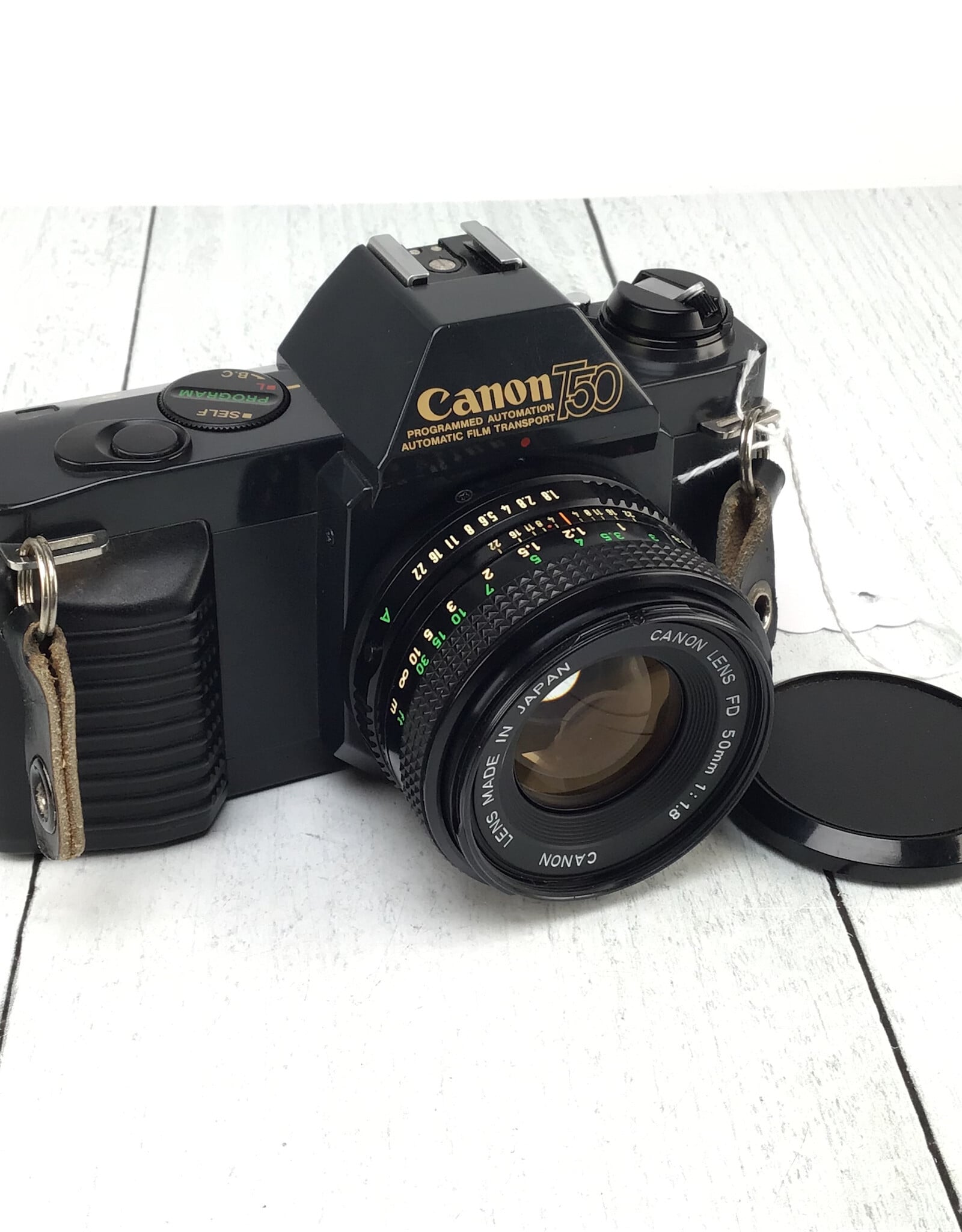 CANON Canon T50 Film Camera w/ 50mm Used Good