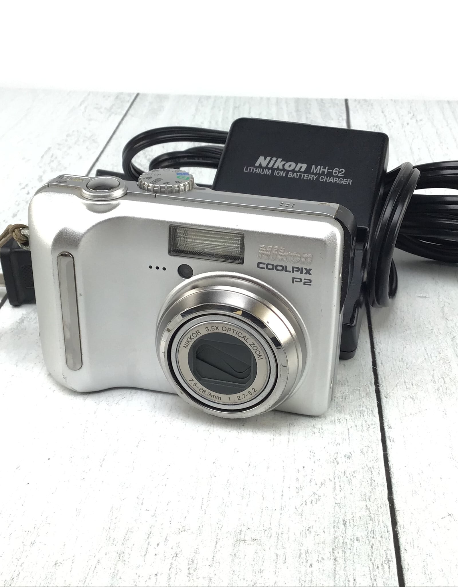 NIKON Nikon Coolpix P2 Digital Point & Shoot Camera Used Good