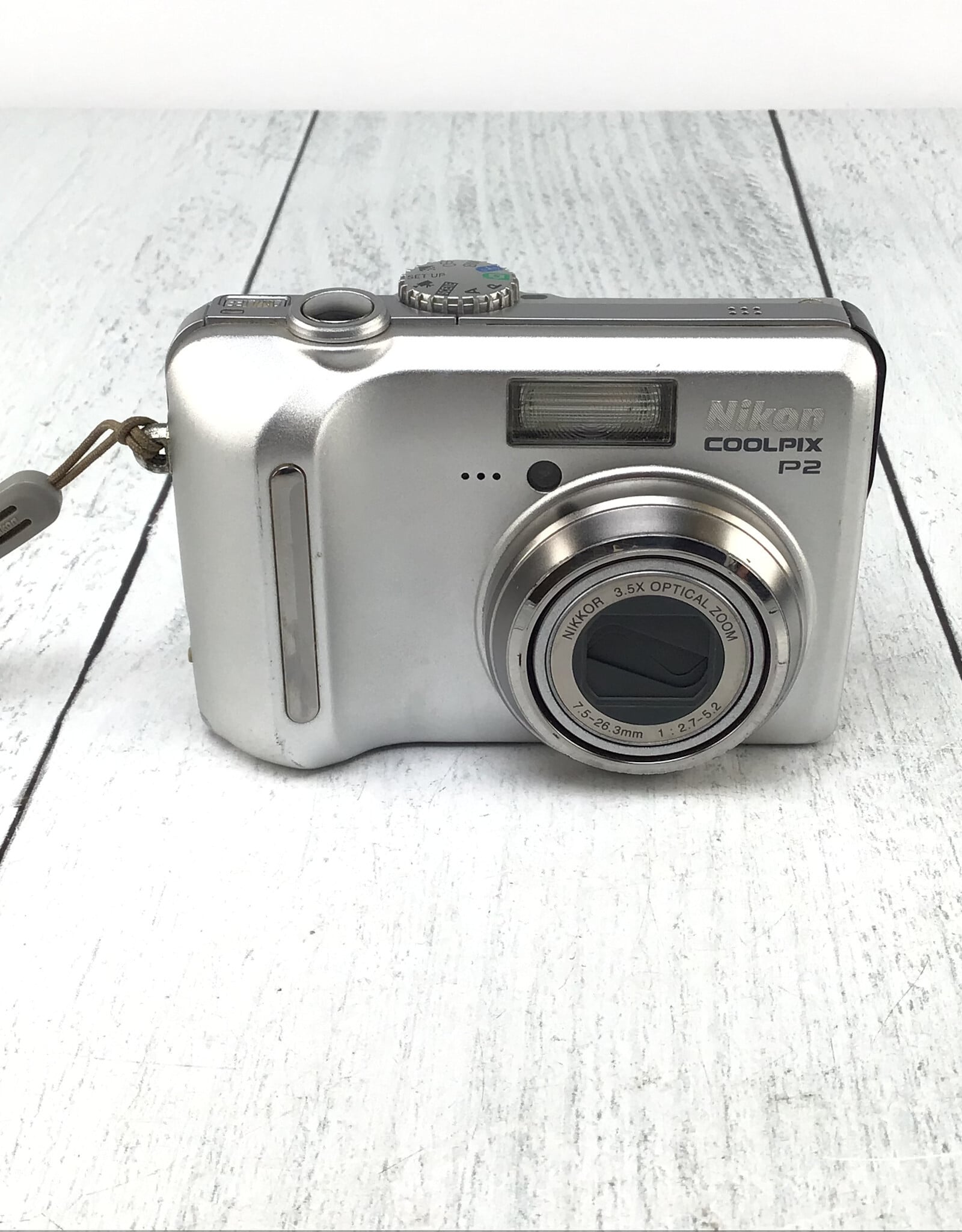 NIKON Nikon Coolpix P2 Digital Point & Shoot Camera Used Good