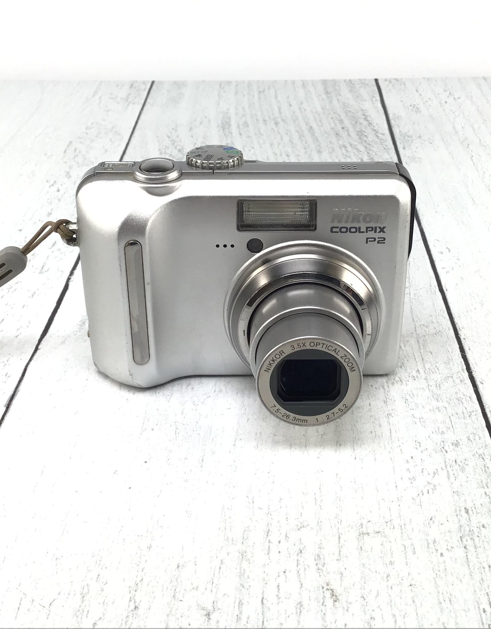 NIKON Nikon Coolpix P2 Digital Point & Shoot Camera Used Good