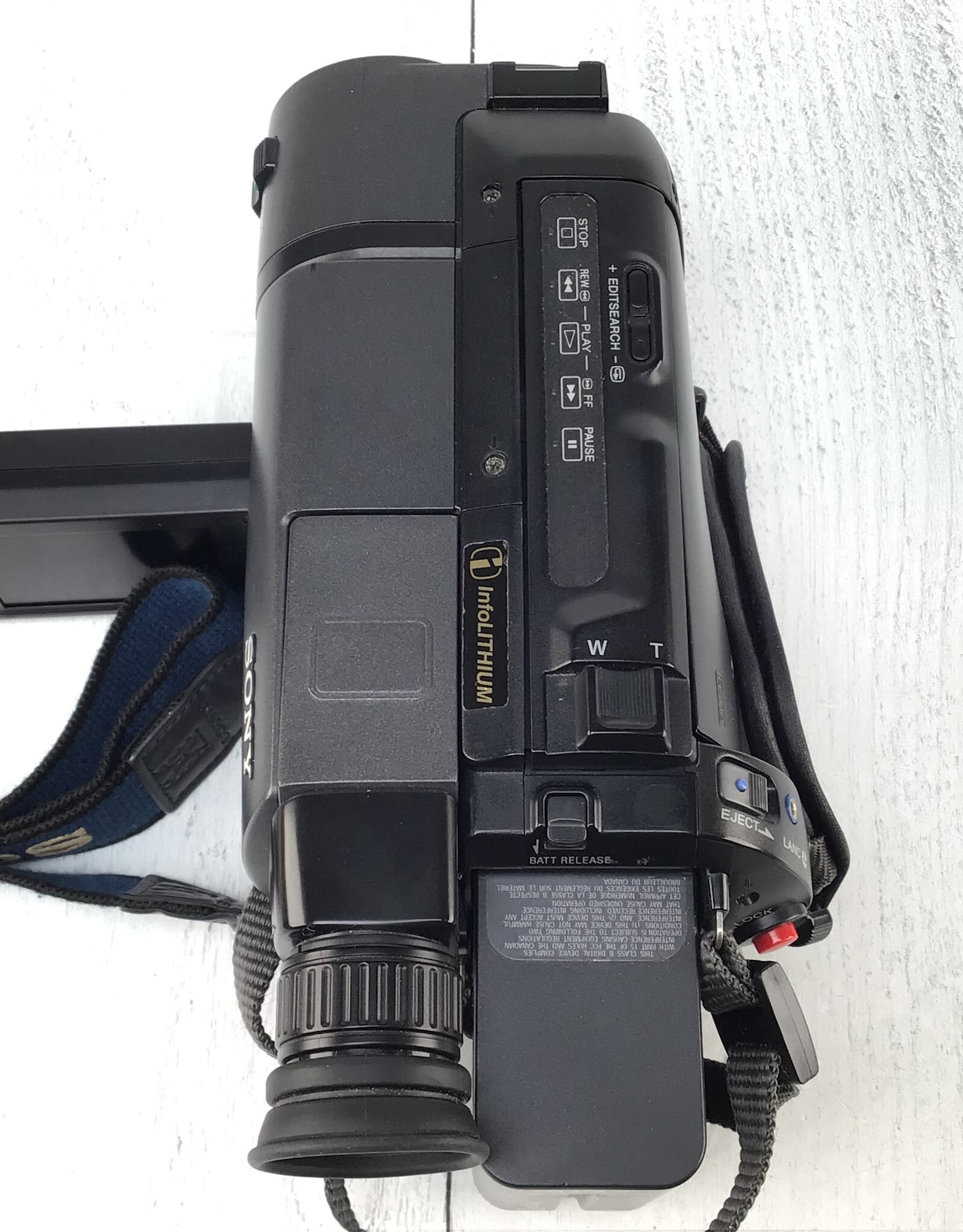 SONY Sony Handycam CCD-TRV215 Video 8 Camcorder Used Fair