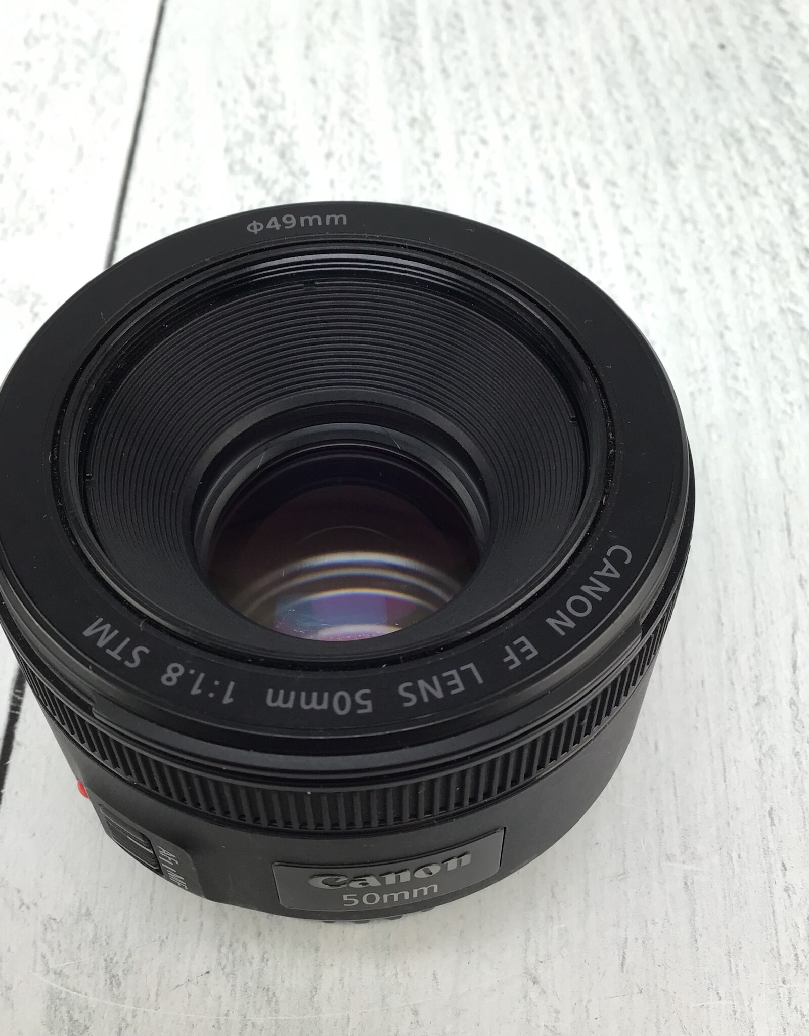 CANON Canon EF 50mm f1.8 STM Lens Used Good