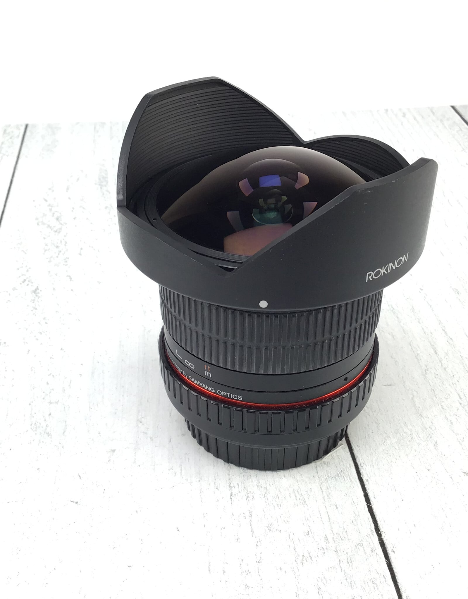 ROKINON Rokinon 8mm f3.5 Fish-Eye CS II Lens for Canon EF Used Good