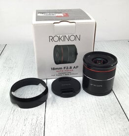 ROKINON Rokinon 18mm f2.8 AF Lens for Sony FE in Box Used Good