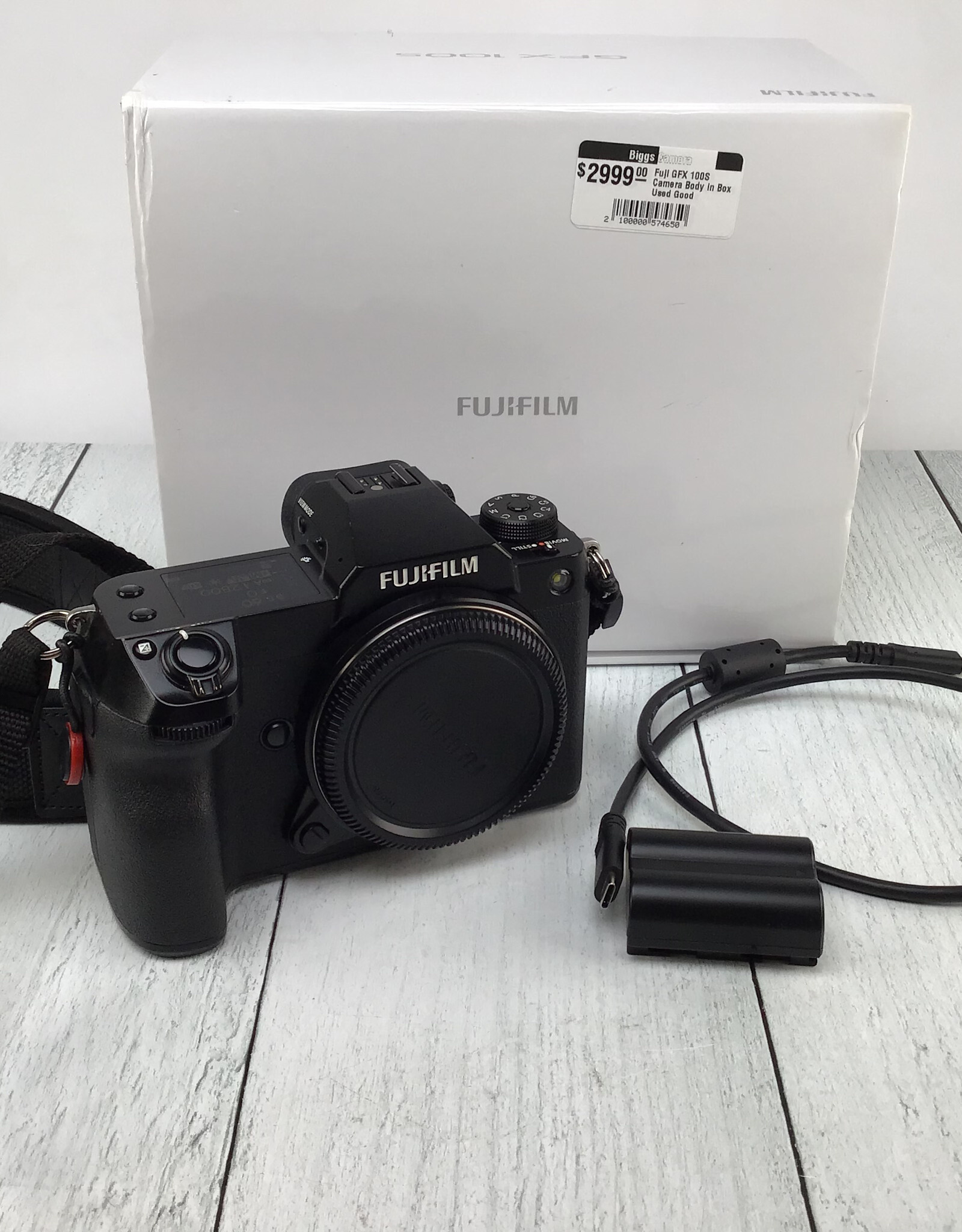 FUJI Fuji GFX 100S Camera Body in Box Used Good