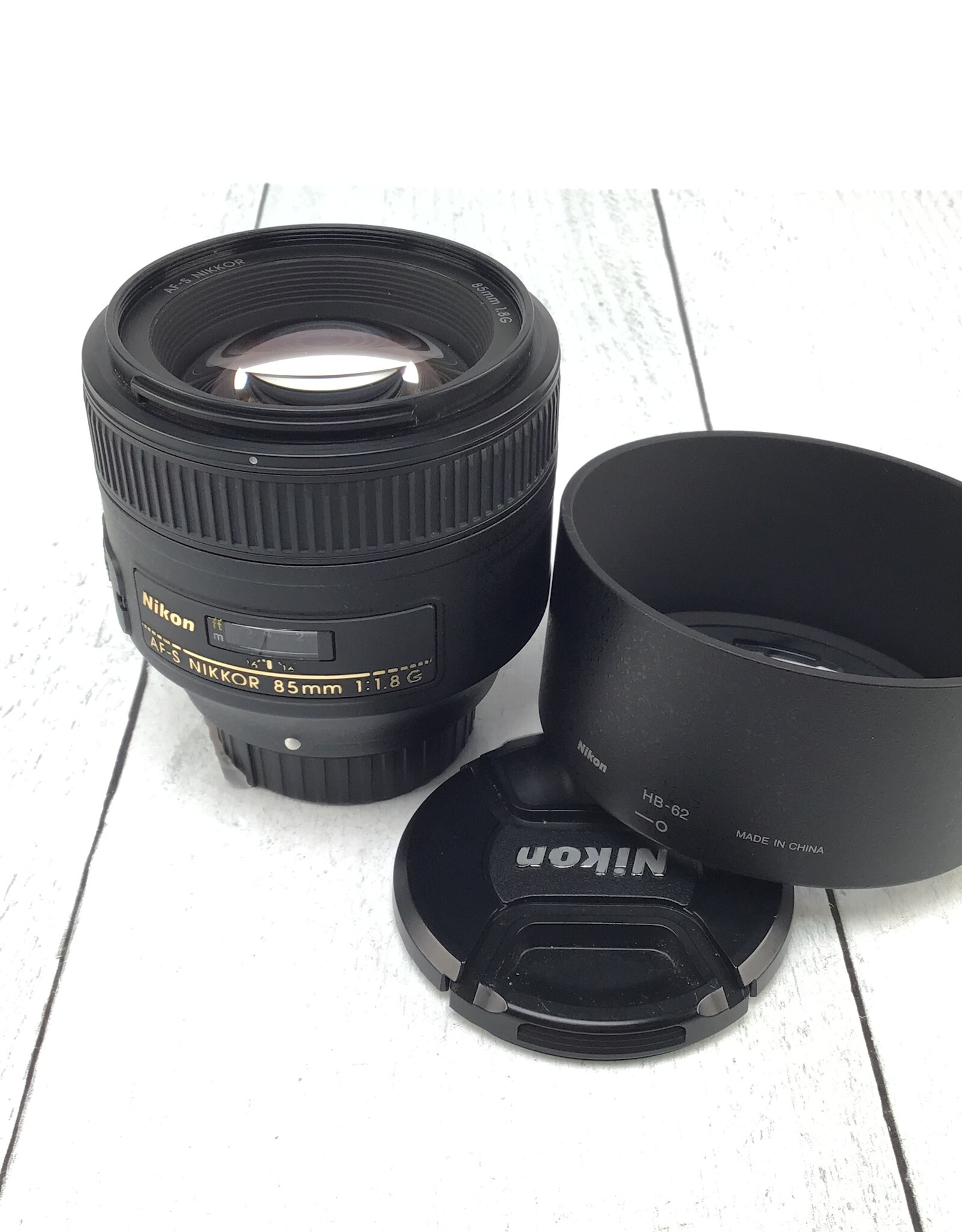 NIKON Nikon AF-S Nikkor 85mm f1.8 G Lens Used Good