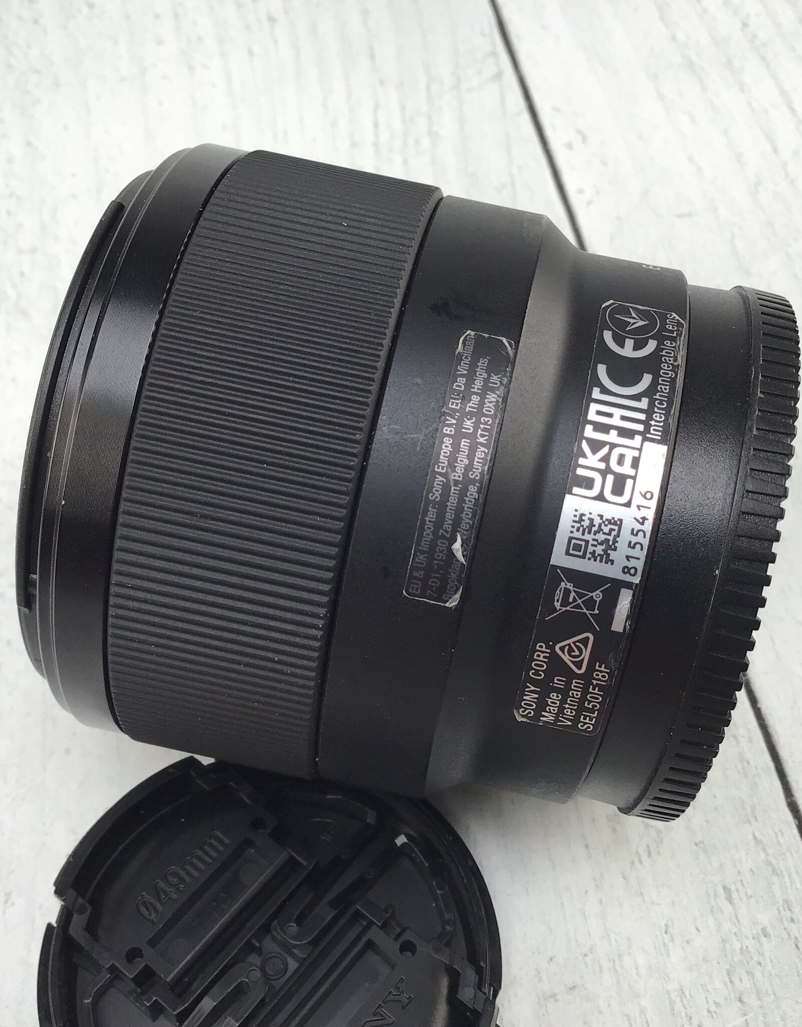 SONY Sony FE 50mm f1.8 Lens Used Good