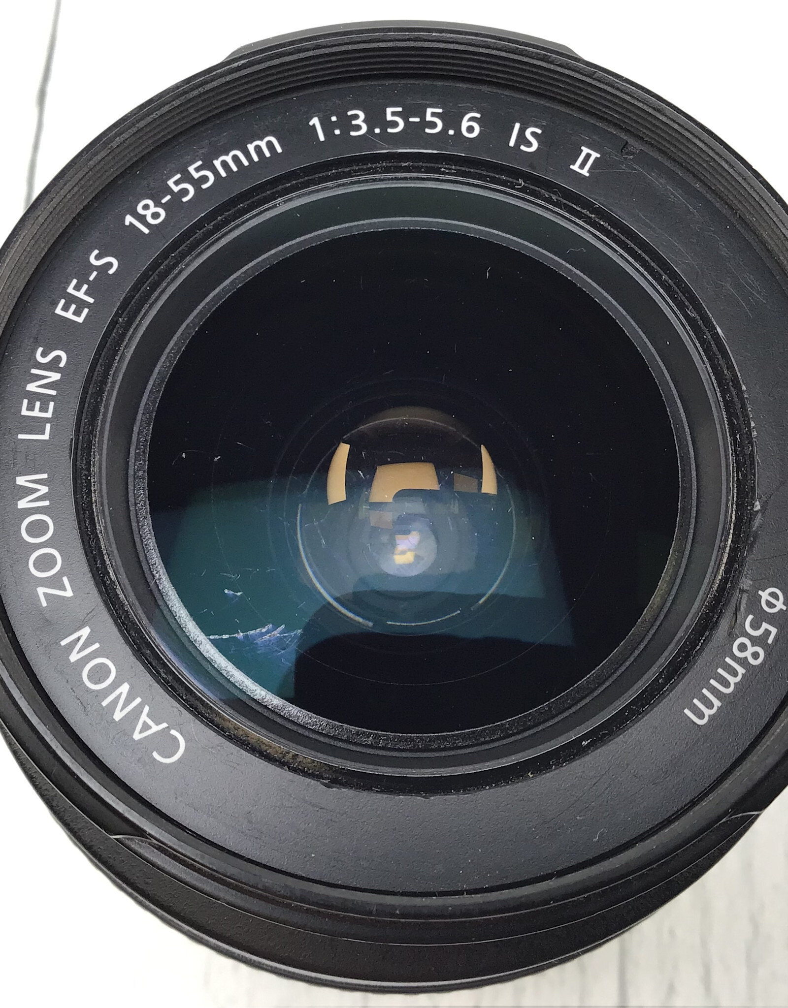 CANON Canon EF-S 18-55mm f3.5-5.6 IS II Lens Used Fair