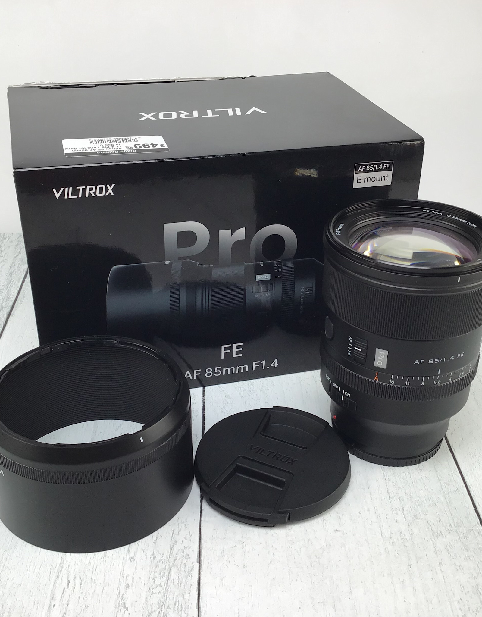 Viltrox Viltrox FE AF 85mm f1.4 Pro Lens for Sony in Box Used Good