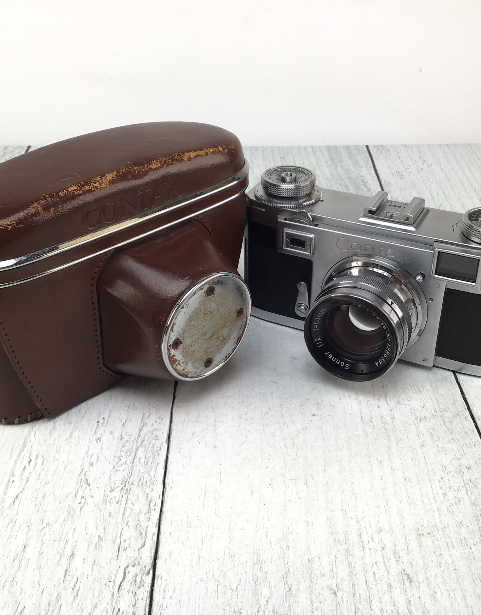 Contax Contax IIa Camera w/ Sonnar 50mm f2 Used Good