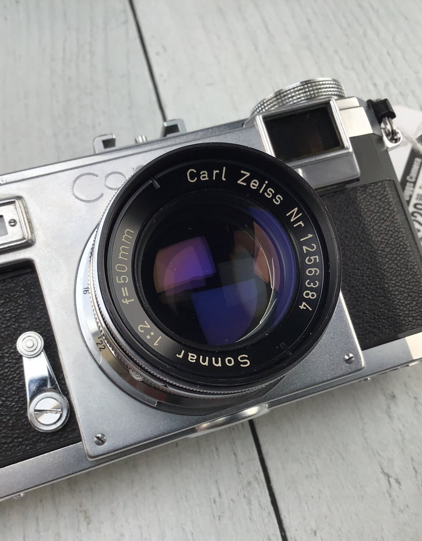 Contax Contax IIa Camera w/ Sonnar 50mm f2 Used Good