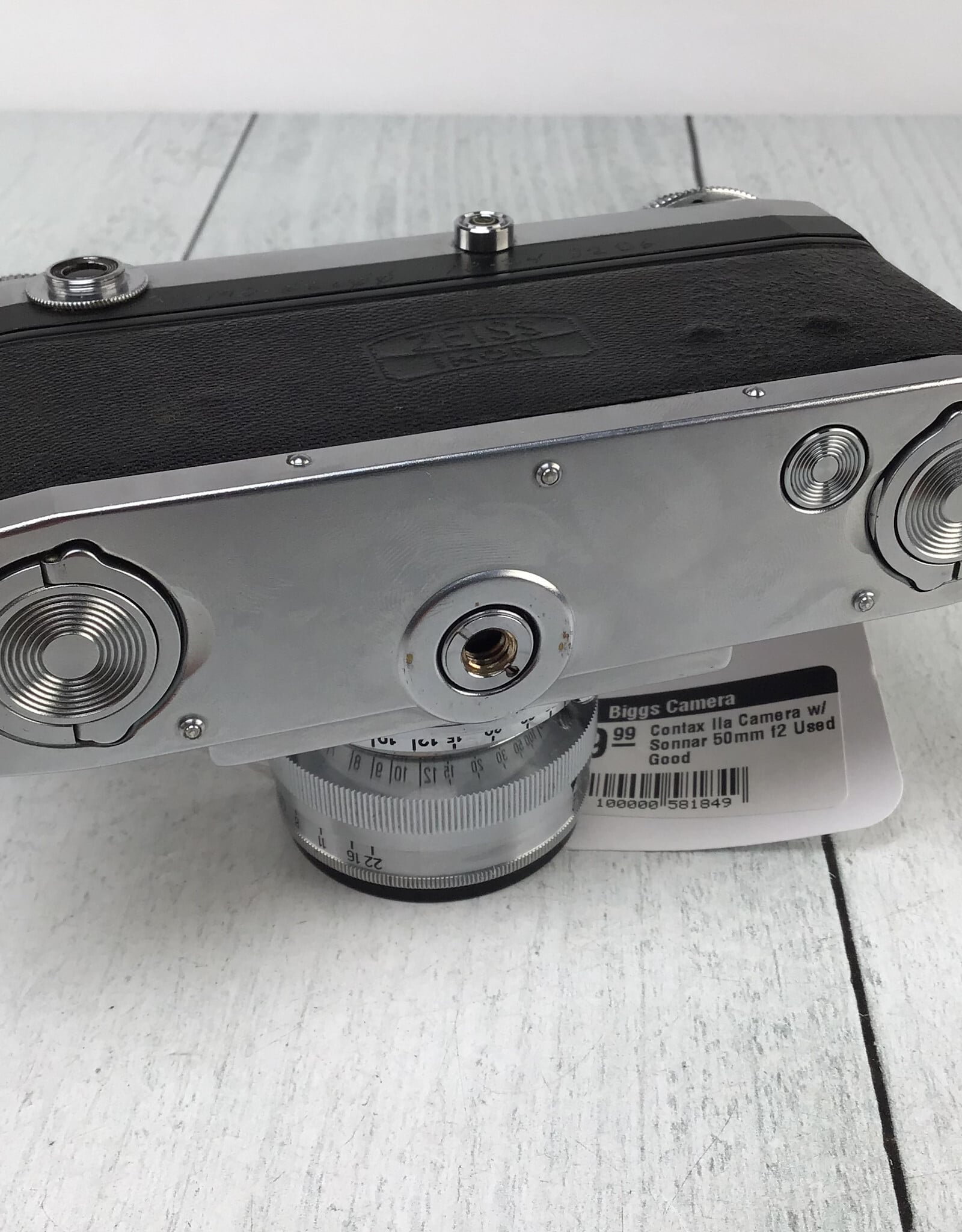 Contax Contax IIa Camera w/ Sonnar 50mm f2 Used Good