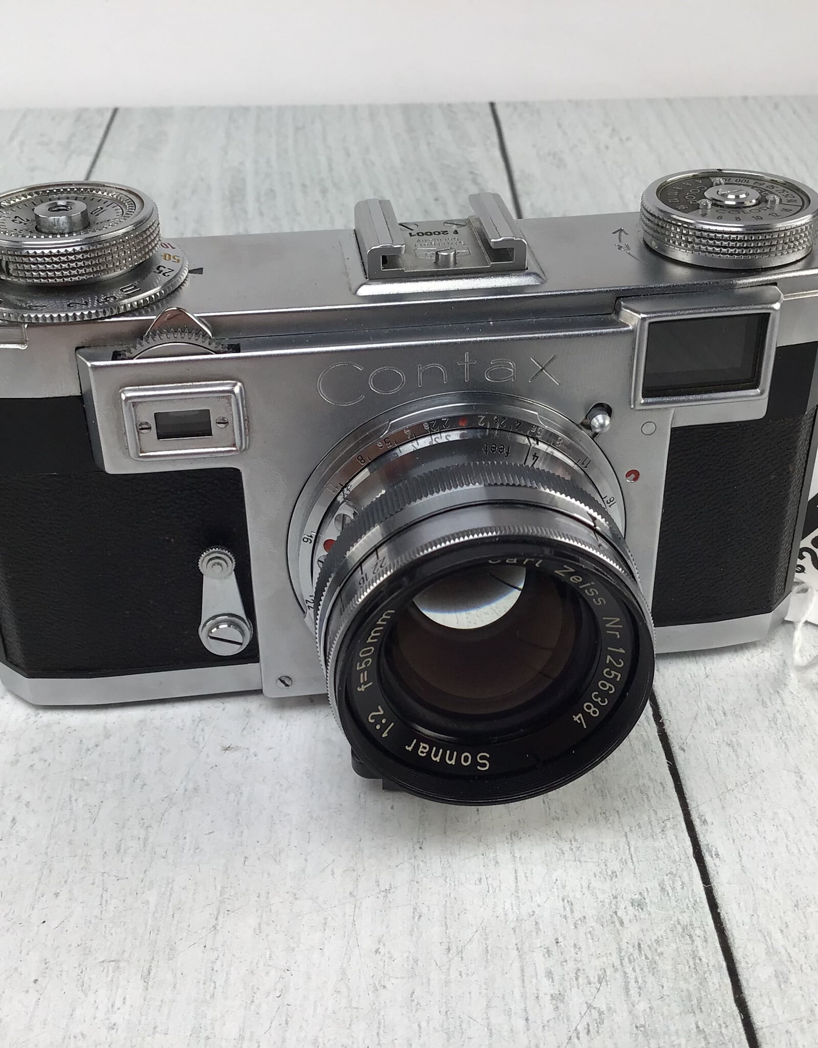 Contax Contax IIa Camera w/ Sonnar 50mm f2 Used Good