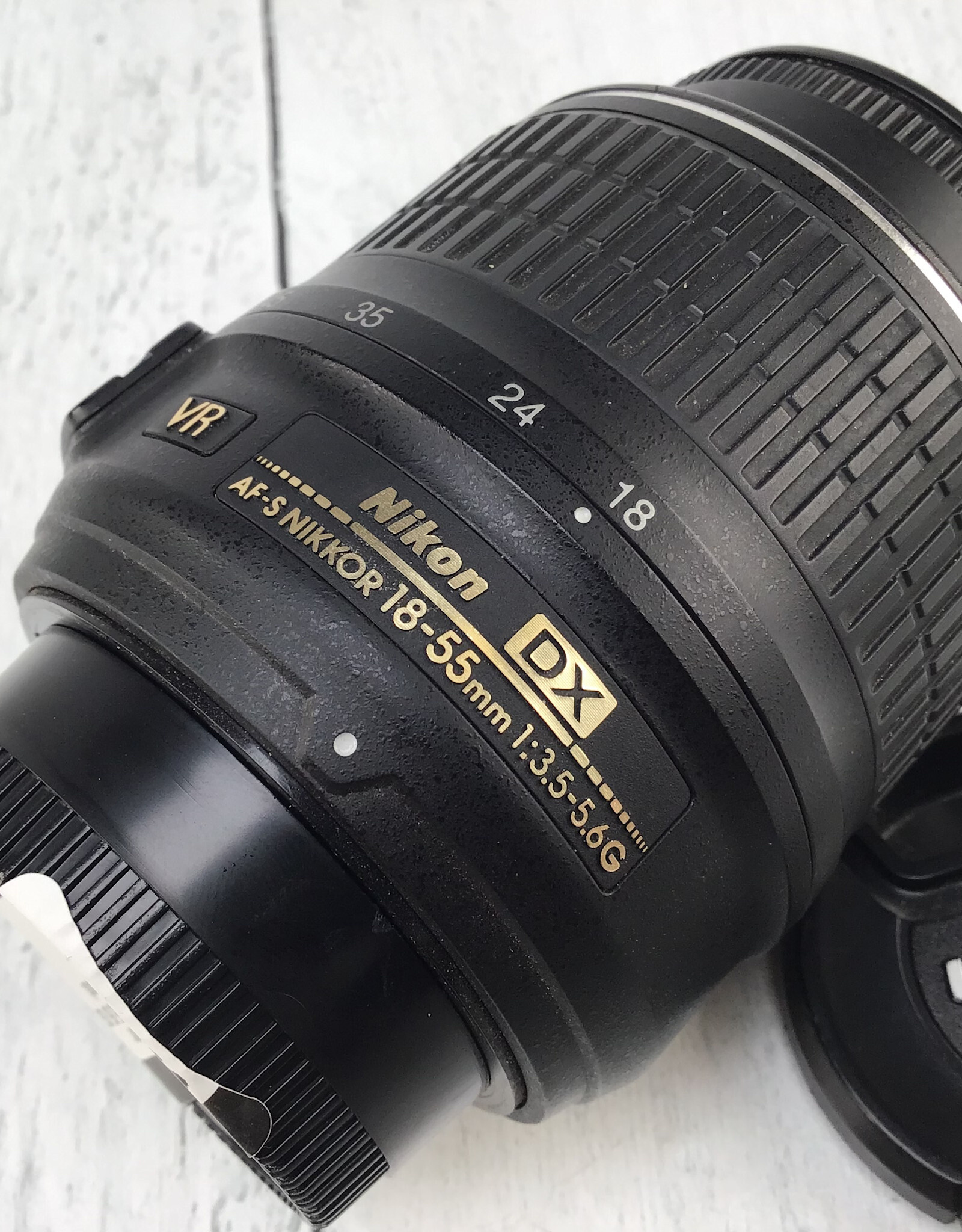 NIKON Nikon AF-S Nikkor 18-55mm f3.5-5.6 G VR Lens Used Good