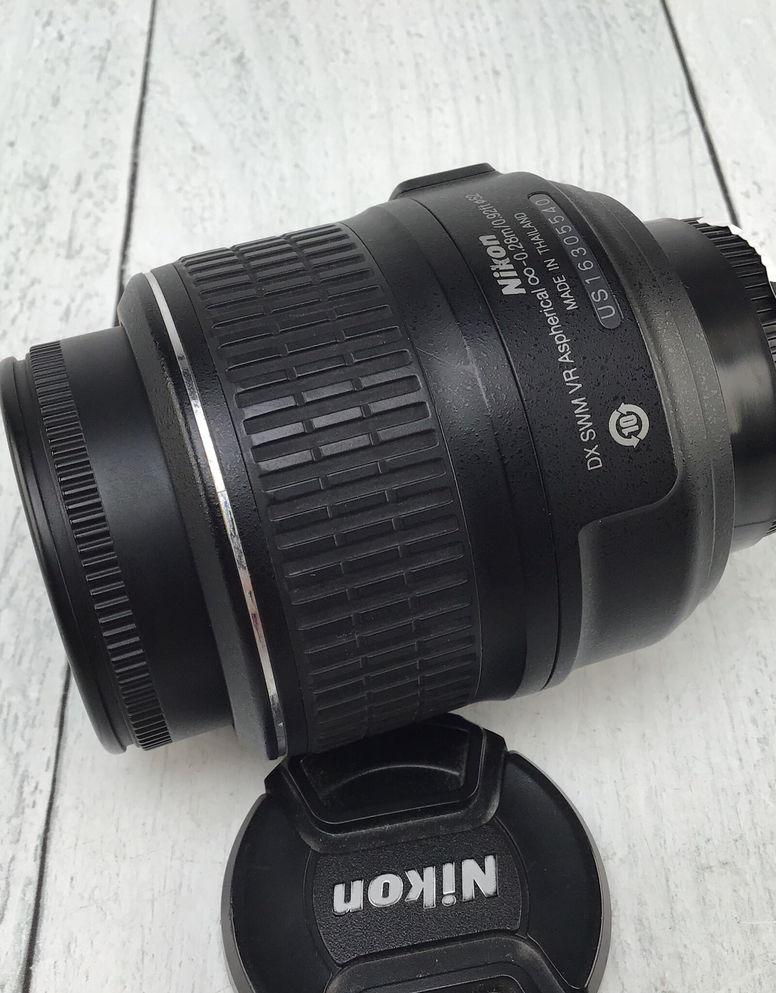 NIKON Nikon AF-S Nikkor 18-55mm f3.5-5.6 G VR Lens Used Good