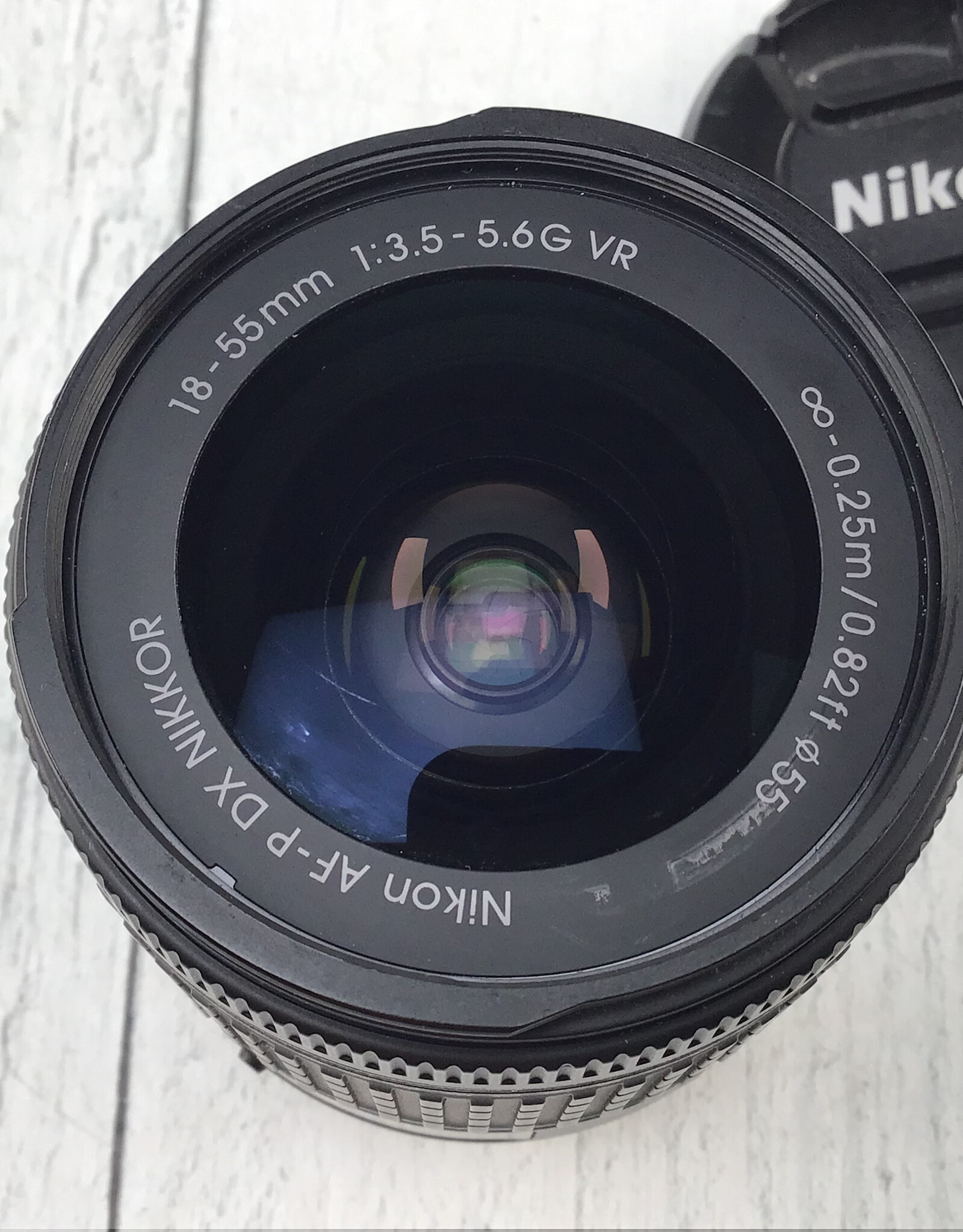 NIKON Nikkor AF-P DX 18-55mm f3.5-5.6 VR Lens Used Good