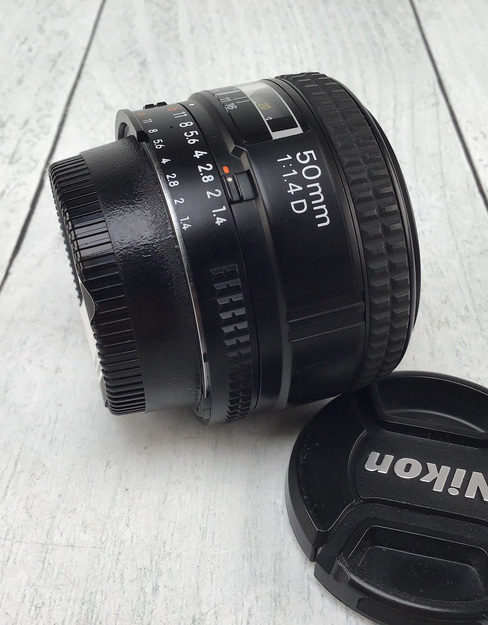 NIKON Nikon AF Nikkor 50mm f1.4D Lens Used Good