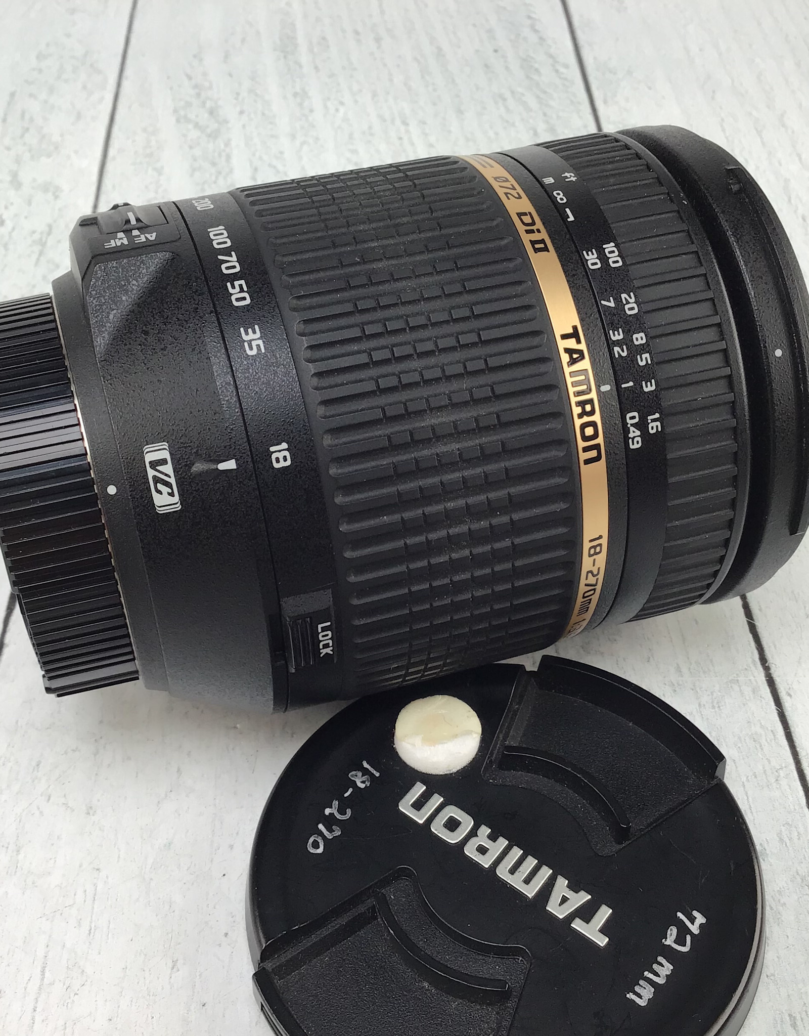 TAMRON Tamron 18-270mm f3.5-6.3 VC Lens for Nikon Used Fair