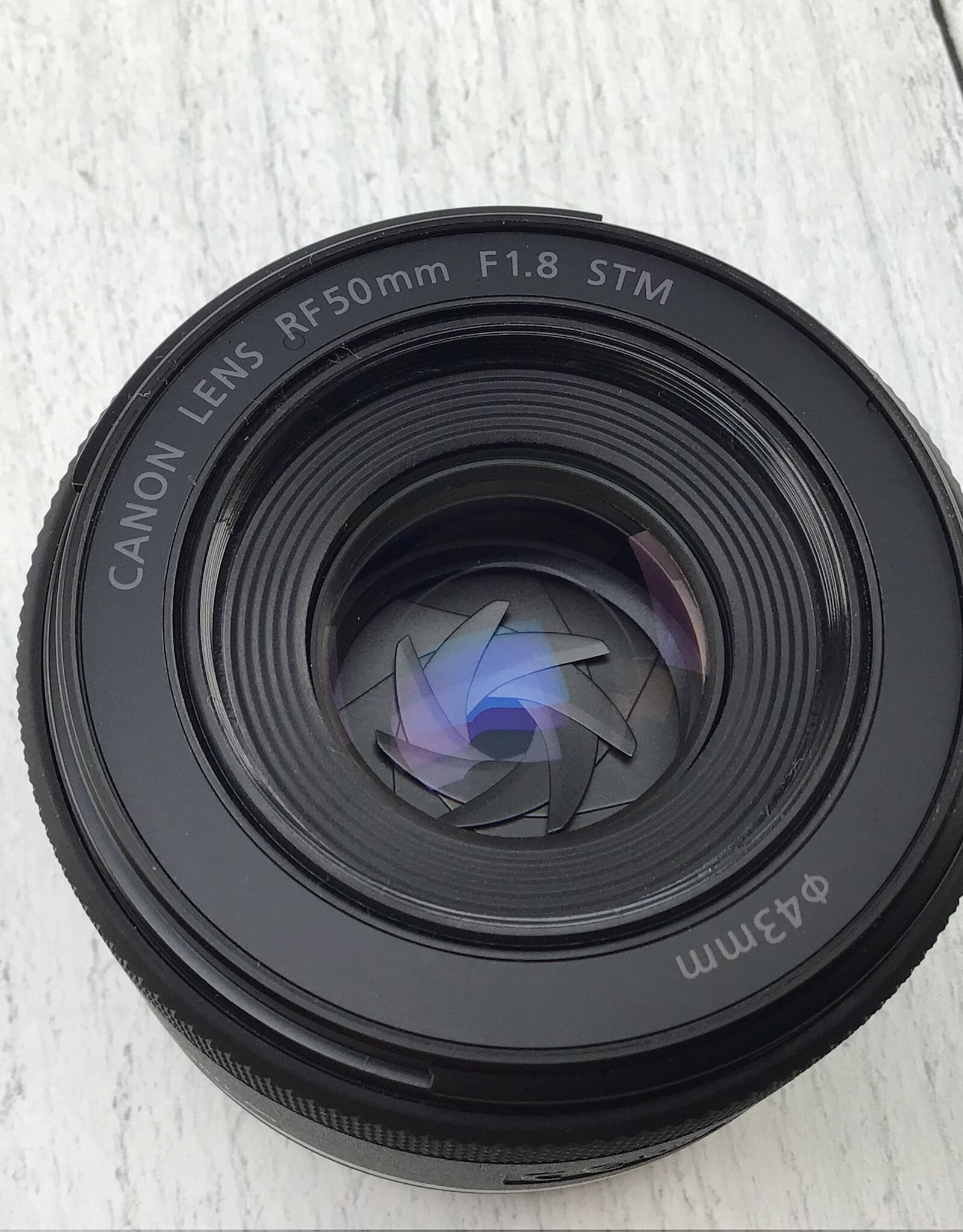 CANON Canon RF 50mm f1.8 STM Lens Used Good