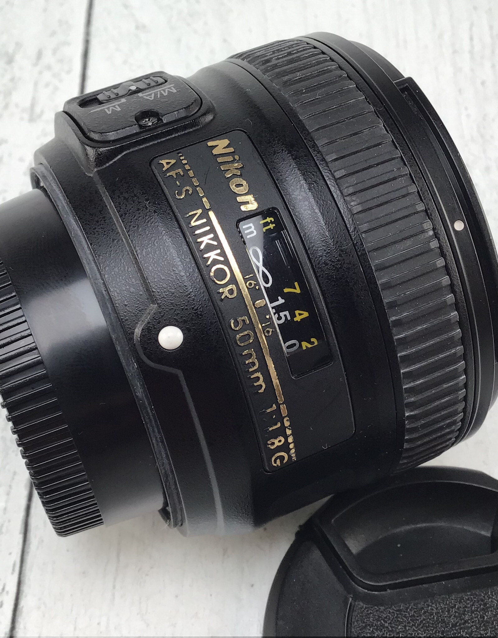 NIKON Nikon AF-S Nikkor 50mm f1.8 G Lens Used Good