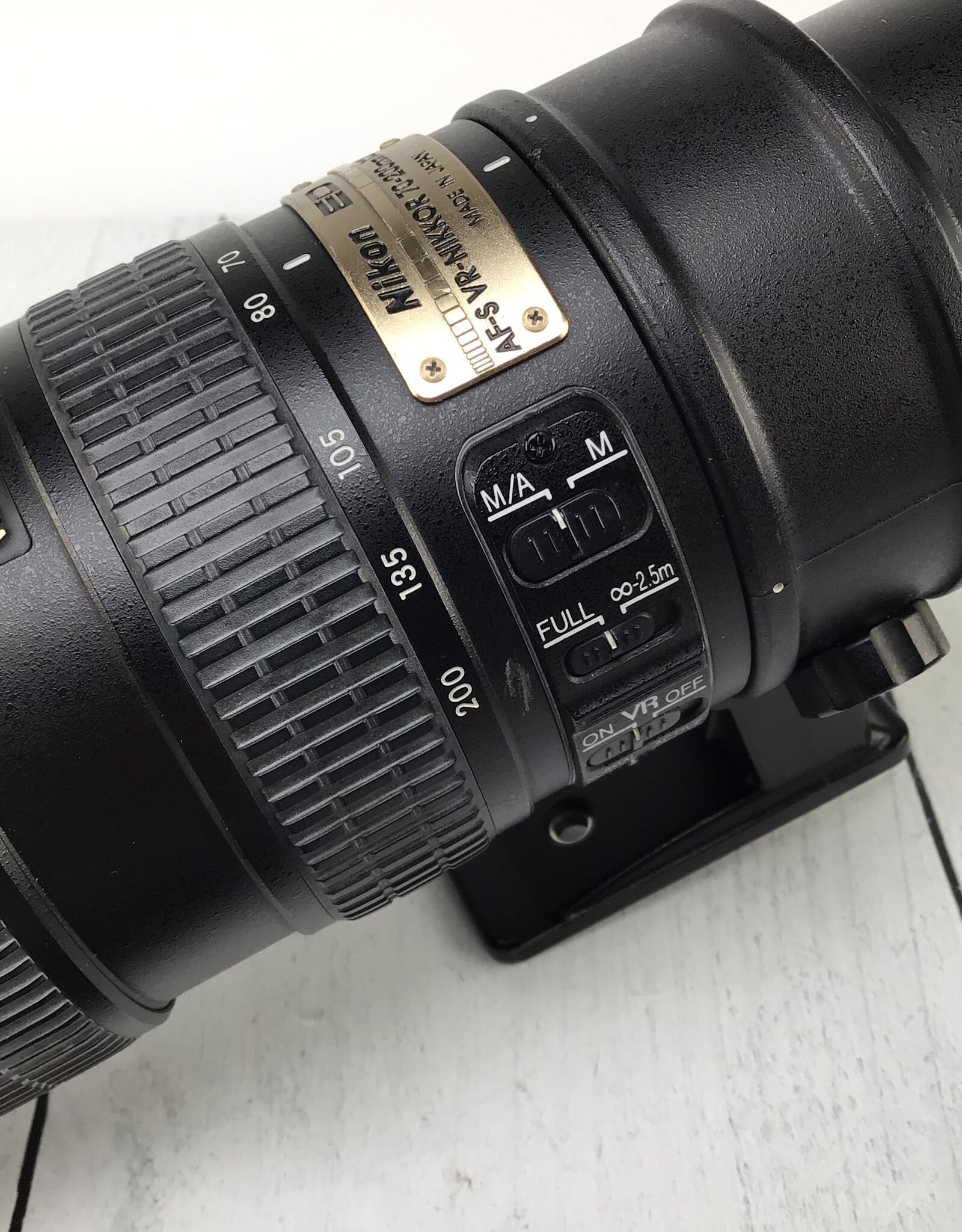 NIKON Nikon AF-S VR Nikkor 70-200mm f2.8G Lens Used Good