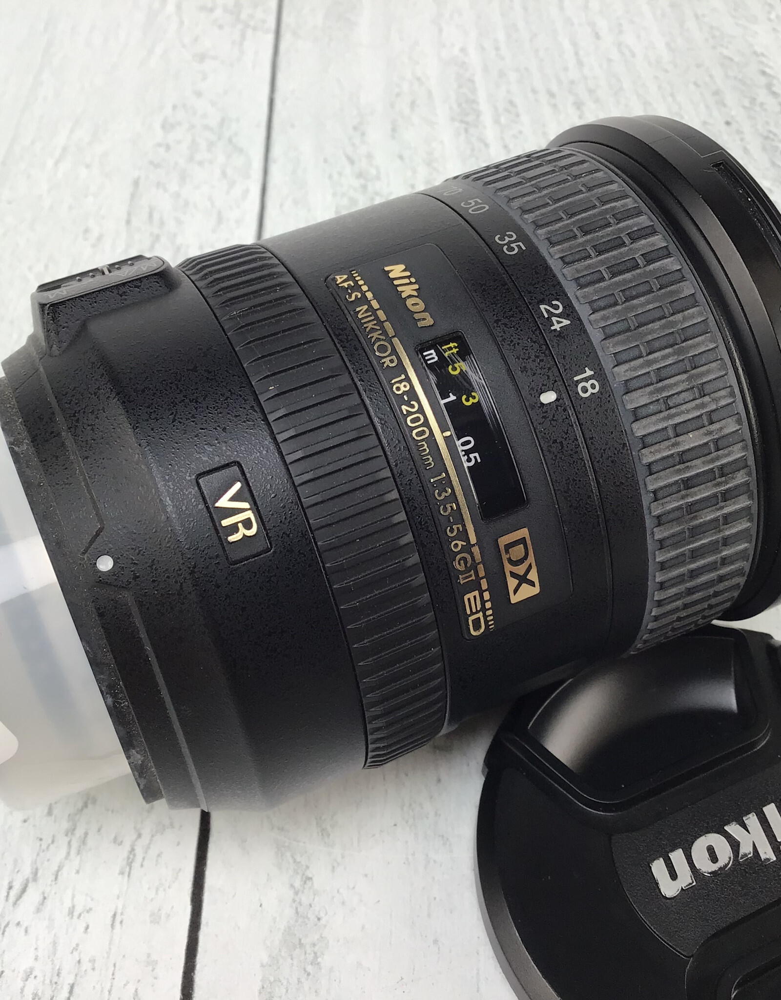 NIKON Nikon AF-S Nikkor 18-200mm f3.5-5.6 G II VR Lens Used Fair