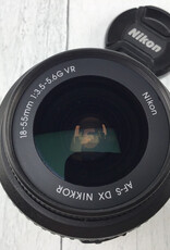 NIKON Nikon AF-S Nikkor 18-55mm f3.5-5.6 G DX Lens Used Good
