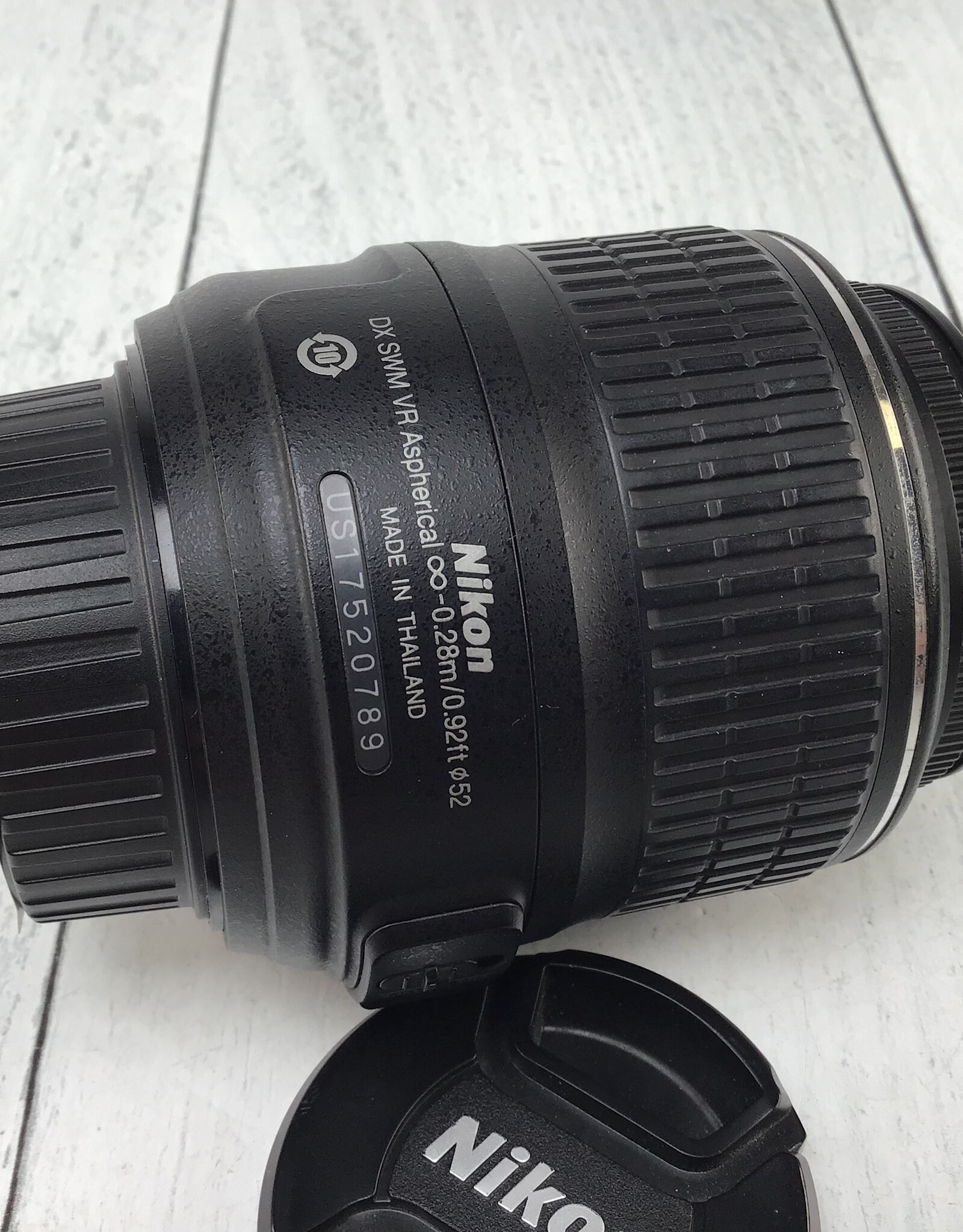 NIKON Nikon AF-S Nikkor 18-55mm f3.5-5.6 G DX Lens Used Good