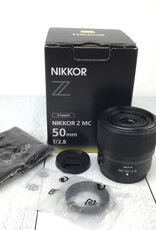NIKON Nikon Nikkor Z MC 50mm f2.8 Lens in Box Used EX