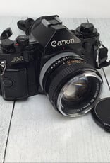 CANON Canon A-1 Camera w/ 50mm f1.4 Used Good