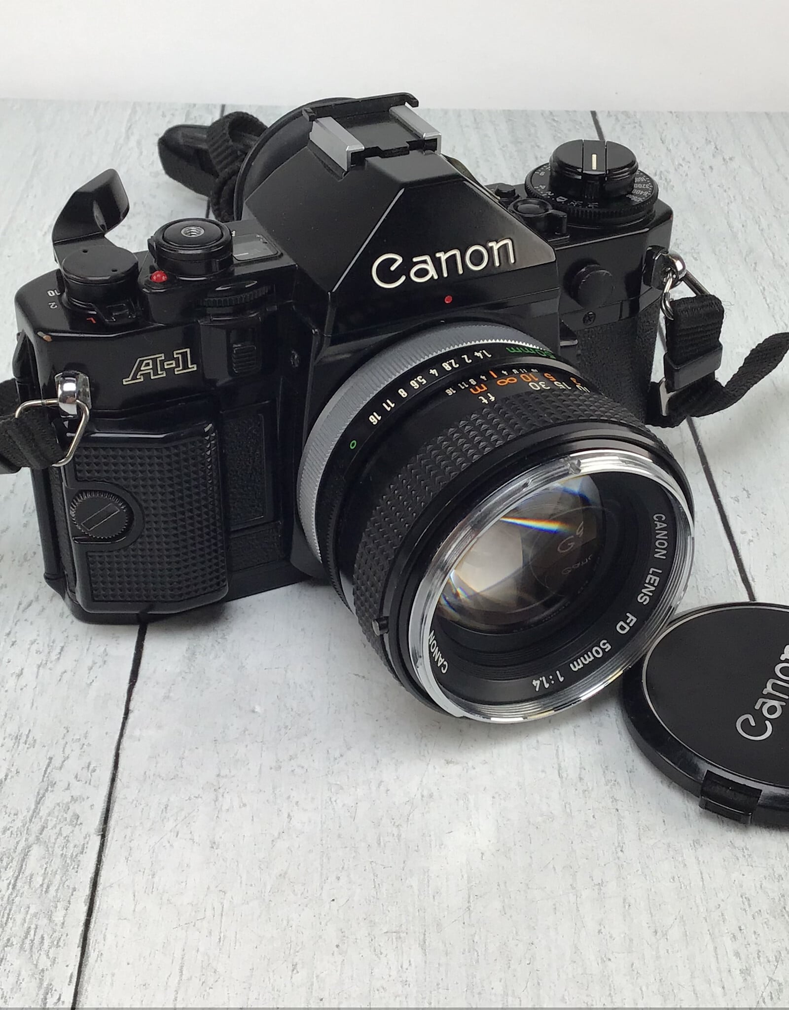 CANON Canon A-1 Camera w/ 50mm f1.4 Used Good