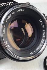CANON Canon A-1 Camera w/ 50mm f1.4 Used Good