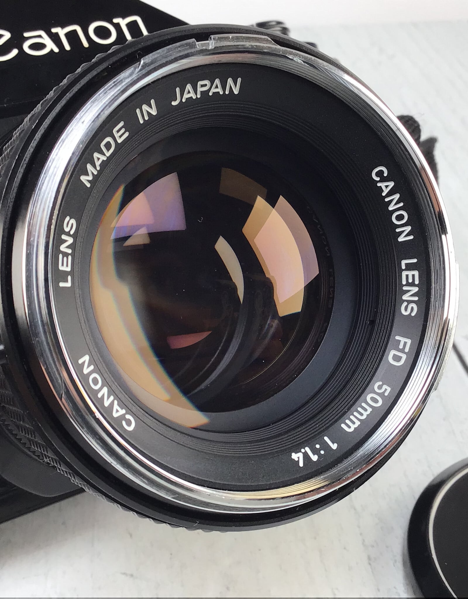 CANON Canon A-1 Camera w/ 50mm f1.4 Used Good