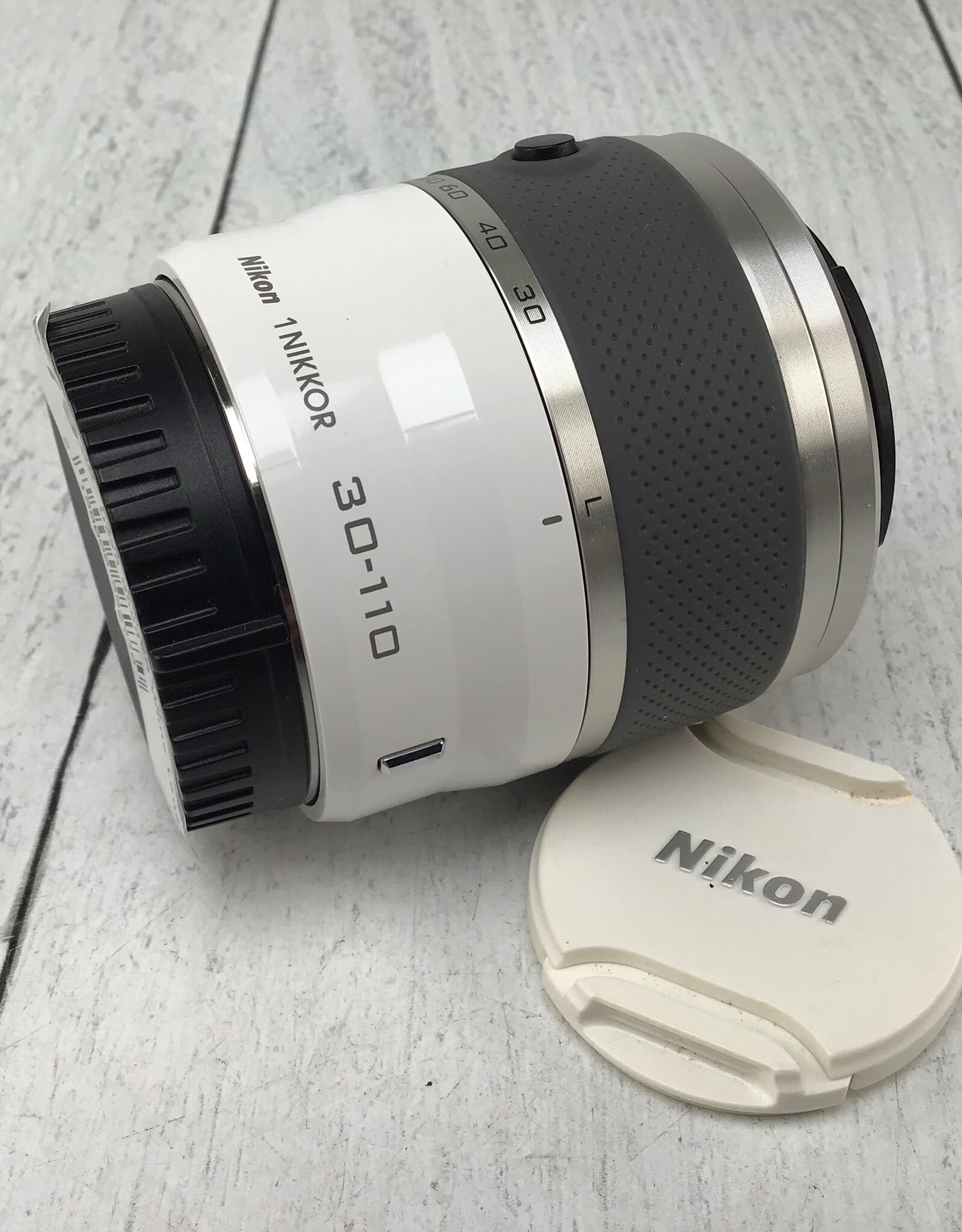 NIKON Nikon 1 30-110mm f3.8-5.6 VR White Lens Used Good