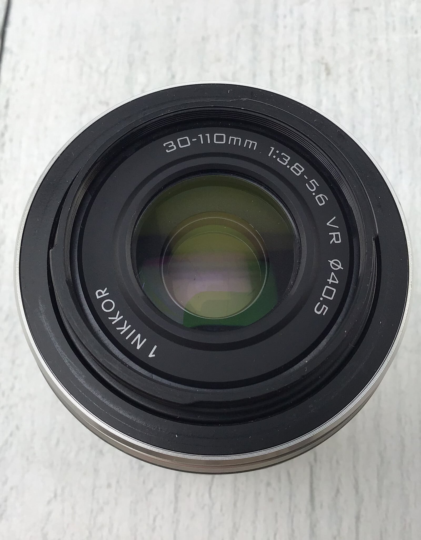 NIKON Nikon 1 30-110mm f3.8-5.6 VR White Lens Used Good