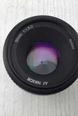 NIKON Nikon AF Nikkor 50mm f1.8 D Lens Used Good