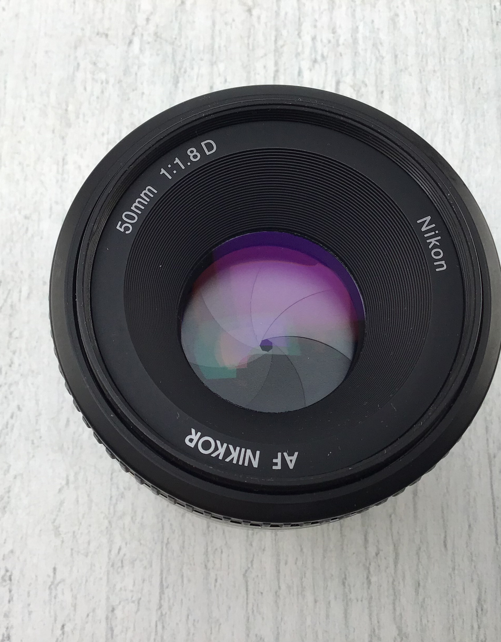 NIKON Nikon AF Nikkor 50mm f1.8 D Lens Used Good